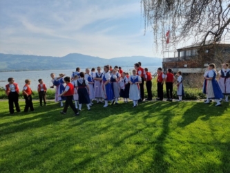 Auftritt im G&auml;stehaus Gubel